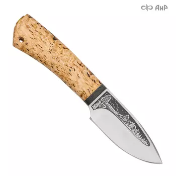 Нож Добрый, карельская береза, 95х18