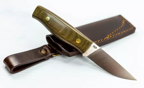 Нож Enzo Elver 85, микарта, сталь D2