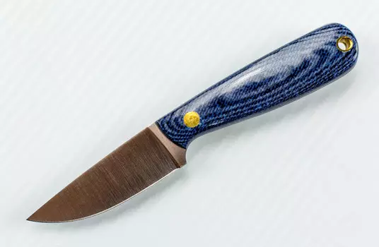 Нож Enzo Necker 70, микарта Bluejeans, сталь 12C27