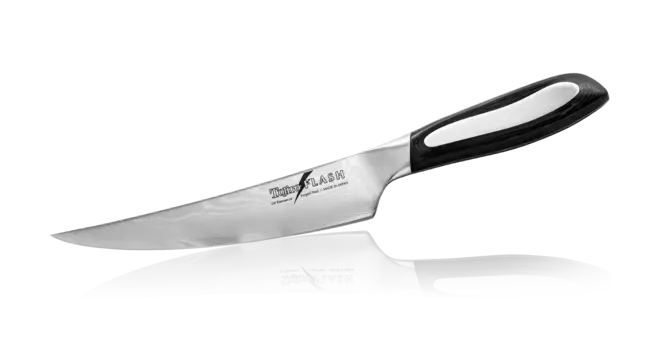 Нож Филейный Tojiro Flash, FF-ABO165, сталь VG-10, чёрный