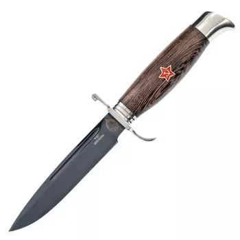 Нож Финка НКВД Звезда, сталь У-10, венге