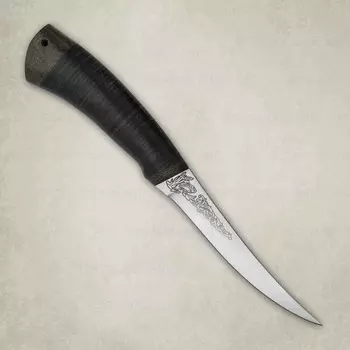 Нож Fish-ka, АиР, кожа, 100х13м