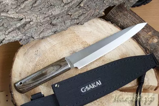 Нож G.Sakai, SASHIMI, GS-10818, сталь 440