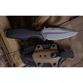 Нож Grave, сталь Х105, рукоять black G10, N.C.Custom