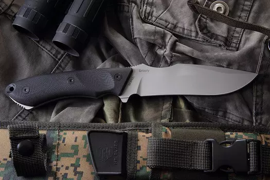 Нож Grizzly, сталь D2, Mr.Blade