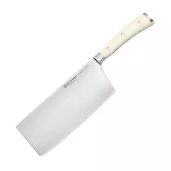 Нож кухонный для резки овощей «Chinese chef's» Ikon Cream White, 180 мм
