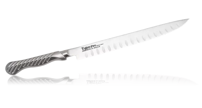 Нож кухонный для тонкой нарезки, Service Knife, Tojiro, FD-706, сталь Мо-V, в картонной коробке