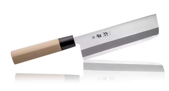 Нож Кухонный Овощной Накири, Fuji Cutlery Narihira, Tojiro, FC-80, сталь Мо-V, в картонной коробке