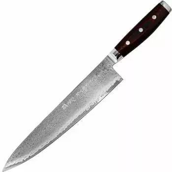 Нож кухонный «шеф» 25 см, серия « GOU 161» (161 слой) дамасская сталь