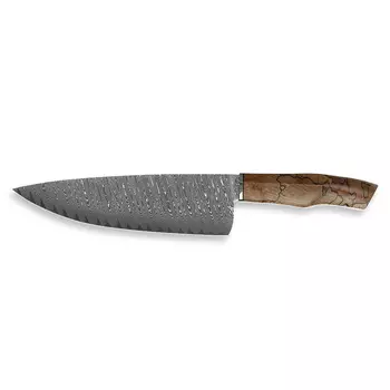 Нож кухонный Xin Cutlery Chef XC130 200мм, сталь VG-10, рукоять Spalted Maple