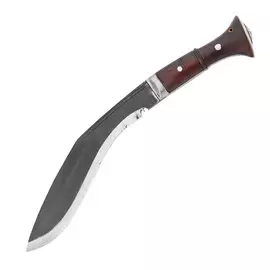 Нож Кукри Nepal Kukri House Angpana for Jungle, сталь 1095 Carbon Steel, рукоять палисандр