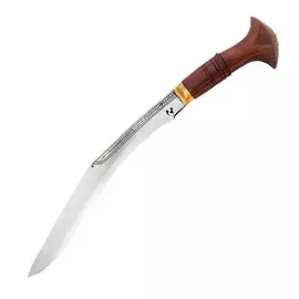 Нож Кукри Nepal Kukri House Chainpure, сталь 1095 Carbon Steel, рукоять красное дерево