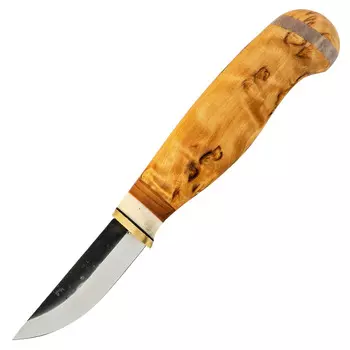 Нож Lappi Puukko 62, сталь 80CrV2, финская береза