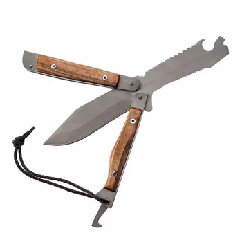 Нож Офицерский-2, сталь 65х13, орех