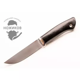 Нож Панцуй, сталь M398, рукоять айронвуд/бивень моржа