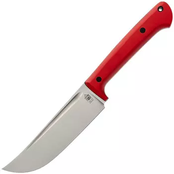 Нож Пчак Малый, сталь VG-10, рукоять G10 красная