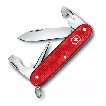 Нож перочинный Victorinox Alox Pioneer, сталь X55CrMo14, рукоять 6061 T-6 Aluminium, красный