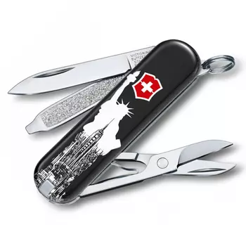 Нож перочинный Victorinox Classic New York, сталь X55CrMo14, рукоять Cellidor®
