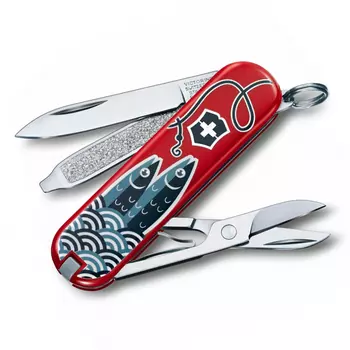 Нож перочинный Victorinox Classic Sardine Can, сталь X55CrMo14, рукоять Cellidor®