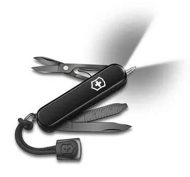 Нож перочинный Victorinox Signature Lite Onyx Black, 8 функций, подарочная коробка