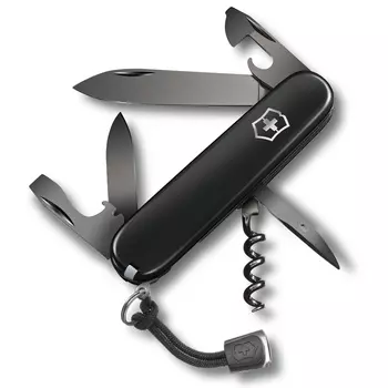 Нож перочинный Victorinox Spartan, сталь X55CrMo14 Polispectral®, рукоять Cellidor®, черный