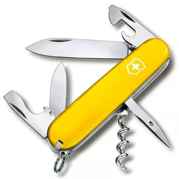 Нож перочинный Victorinox Spartan Yellow 91 мм, 12 функций, цвет жёлтый