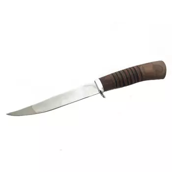 Нож Пескарь, сталь 65х13, рукоять береста/венге