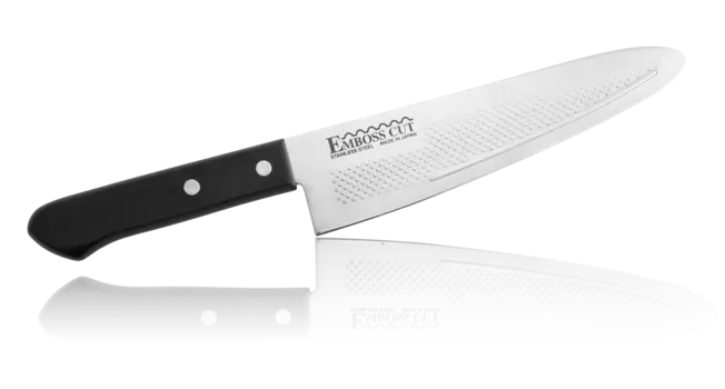 Нож Поварской Tojiro Rasp Series, FC-14, сталь Mo-V, чёрный