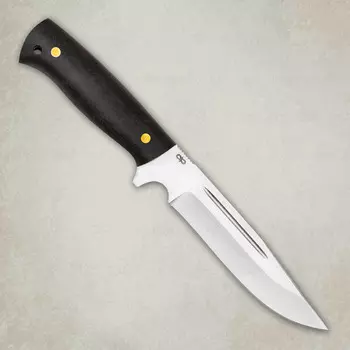 Нож разделочный АиР "Леший" ЦМ, сталь 100х13м, рукоять граб