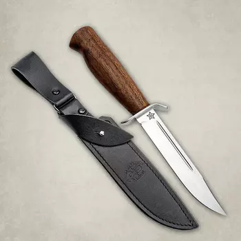 Нож разделочный АиР "Штрафбат", сталь М390, рукоять дерево