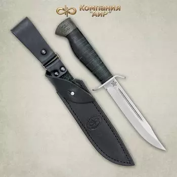 Нож разделочный АиР "Штрафбат", сталь M390, рукоять кожа