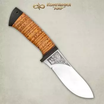 Нож разделочный "Гепард", рукоять береста, АиР