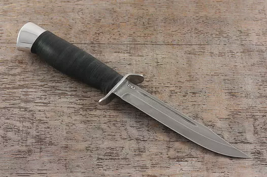 Нож разделочный "Штрафбат" кожа, алюминий, АиР