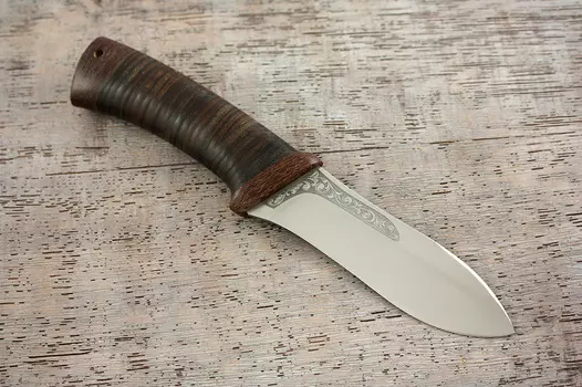 Нож разделочный "Скинер" кожа, АиР