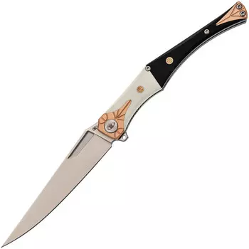 Складной нож Reptilian Идальго-01, сталь VG-10, тактический EDC нож, рукоять G10