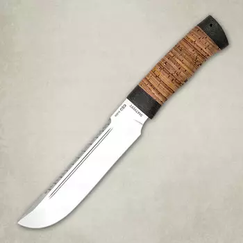 Нож Робинзон-1, береста, 100х13м