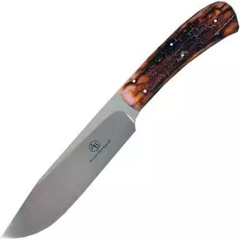 Нож с фиксированным клинком Arno Bernard Elephant Limited, сталь S35VN, рукоять бивень мамонта