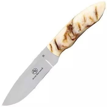 Нож с фиксированным клинком Arno Bernard Giraffe, сталь N690, рукоять рог барана