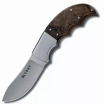 Нож с фиксированным клинком CRKT Bez Tine, сталь 1. 4116 (X50CrMoV 15), рукоять дерево