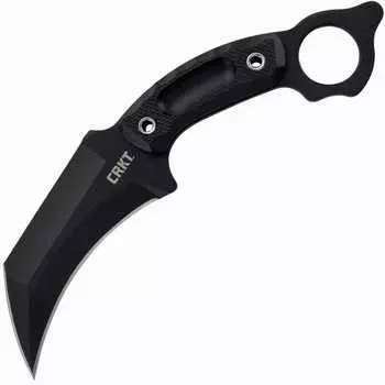 Нож с фиксированным клинком CRKT Du Hoc Karambit, сталь SK5, рукоять G10