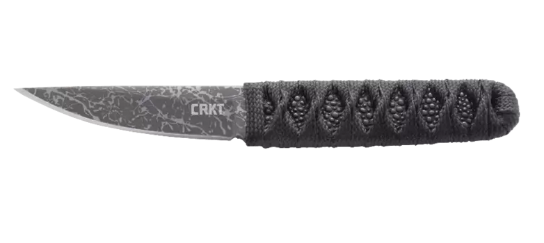Нож с фиксированным клинком CRKT Obake Skoshi, сталь 8Cr13MoV, рукоять паракорд