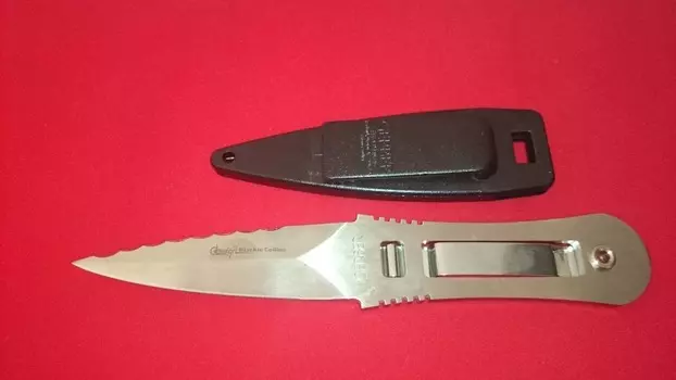 Нож с фиксированным клинком Fantoni, Gerber RM Limited, FAN/C/LSR, сталь Bohler N-690, в картонной коробке