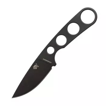 Скелетный нож Sanrenmu 7130FUI-SH, сталь 8Cr13MoV, черный