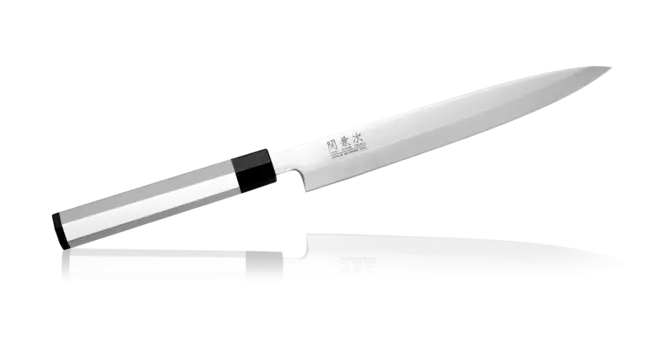 Нож Сашими Kanetsugu HOCHO Aluminium, 8022, сталь DSR1K6, серый, в картонной коробке