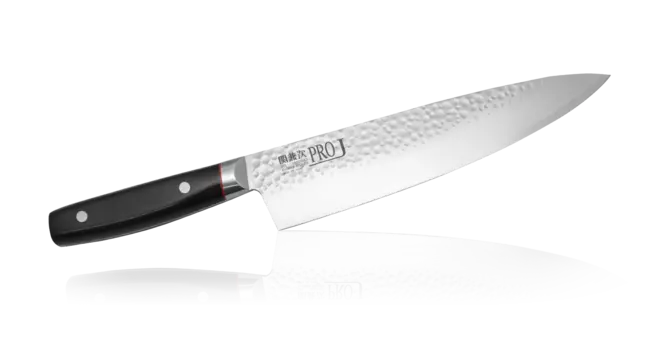 Нож Шефа Kanetsugu Pro-J, 6006, сталь VG-10, в картонной коробке
