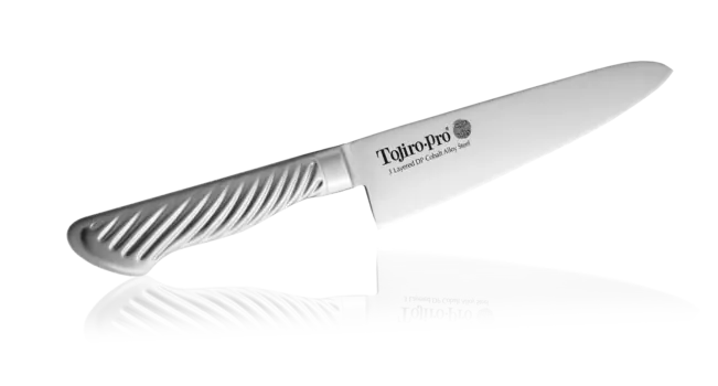 Нож Шефа Tojiro PRO, F-889, сталь VG-10, серый