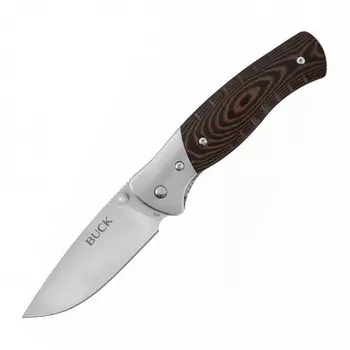 Нож складной 836 Large Folding Selkirk Knife - BUCK 0836BRS, сталь 420НС, рукоять микарта