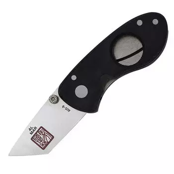 Нож складной Al Mar Havana Clipper, сталь AUS-8, рукоять микарта, чёрный