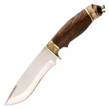 Нож Перо, нержавеющая сталь, рукоять карельская береза, Кизляр