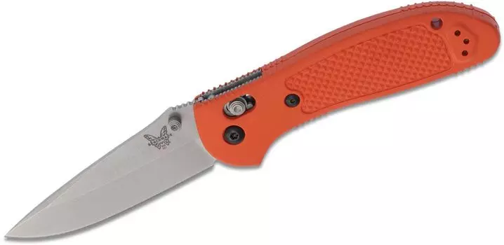 Нож складной Benchmade Griptilian 551 Series, Satin Finish S30V Blade, Orange Noryl GTX Handle